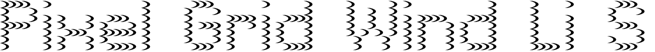 Pixel Grid Wind Li S